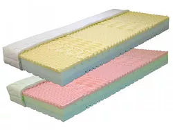 Matrace pěnová viscoelastická s masážní profilací - Bingo 80x195 - Soft