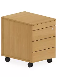 Mobilní kontejner bezúchytkový 43x58x59,5cm - Wenge