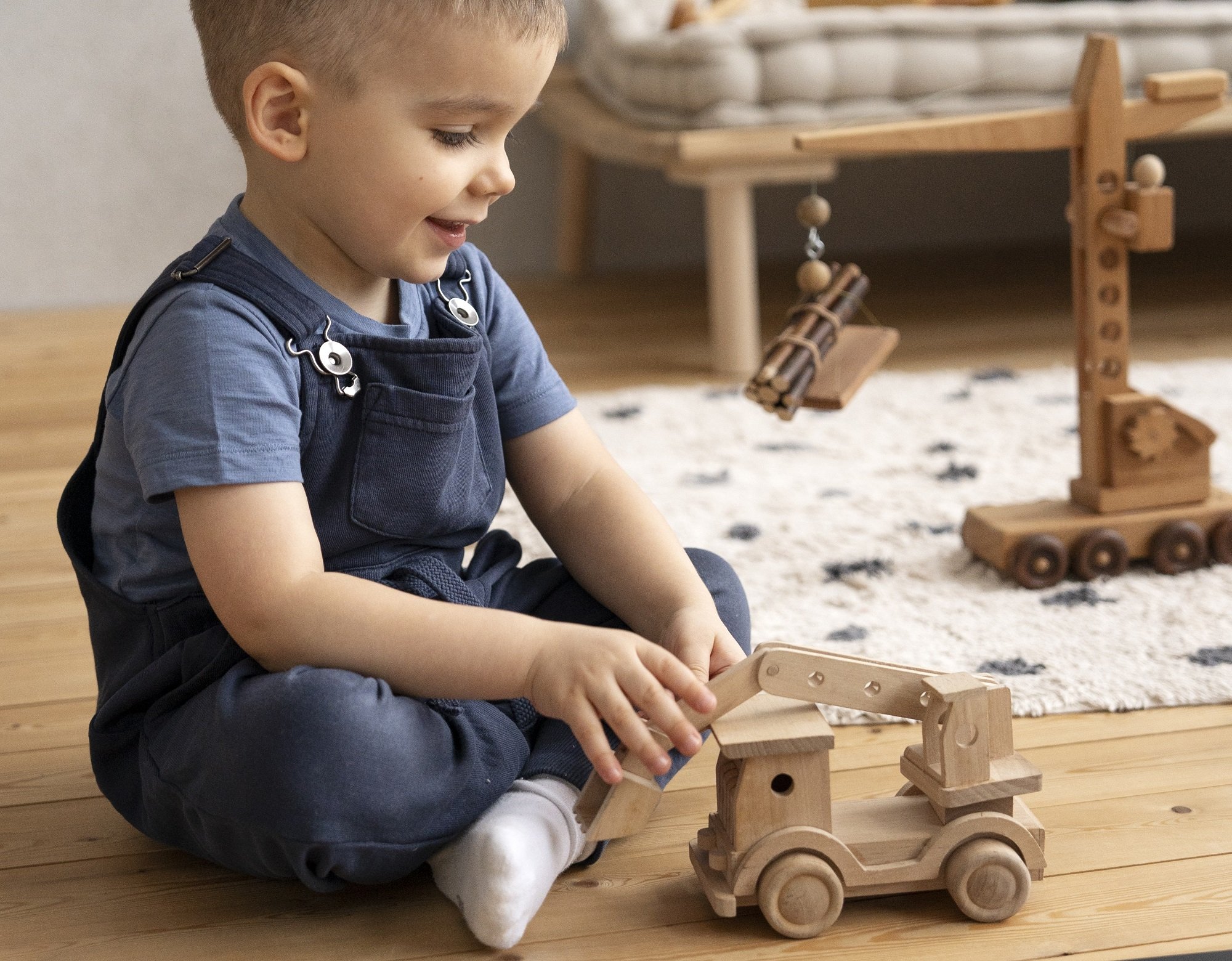 Kouzlo dřevěných hraček pro děti