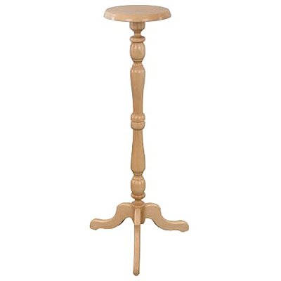 Stojan na květiny z bukového dřeva 26x26x100cm - Borovice