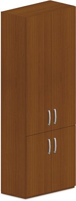 Skříň policová, dvířka 80x42x215,5cm - Wenge