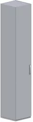 Skříň policová, dvířka 40x42x215,5cm - Šedá