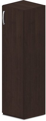 Skříň policová, dvířka 40x42x145cm - Wenge