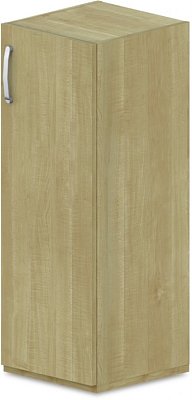 Skříň policová, dvířka 40x42x110cm - Wenge