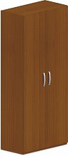 Skříň policová, dvířka 80x42x180cm - Wenge