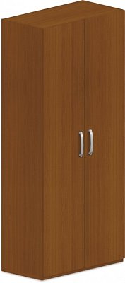 Skříň policová, dvířka 80x42x180cm - Wenge