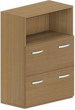 Skříň policová, registratury/niky 80x42x110cm - Wenge