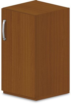 Skříň policová, dvířka 40x42x75cm - Bílá