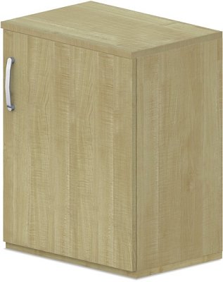 Stolová skříň s dvířky 60x42x75cm - Bílá