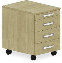 Mobilní kontejner 43x58x59,5cm - Bílá