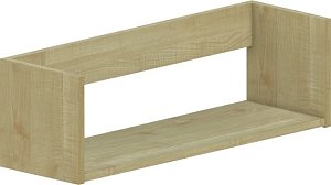 Police závěsná 90x25x25cm - Wenge