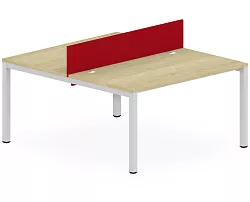 Tandemový stůl Apolo - 200x160cm - Šedá