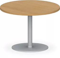 Konferenční stolek K04 - pr.100cm - Šedá