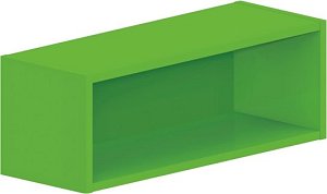 Závěsná police 70x25x25cm - Chilli red