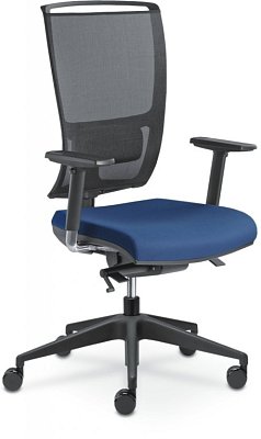 Kancelářšká židle Lyra Net 200-SYS - Bordó