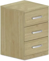 Noční stolek 45x45x65cm - Dub Lindberg