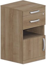 Noční stolek 45x45x77cm - Buk bílý