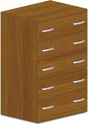 Komoda zásuvková 80x60x145cm - Dub Lindberg