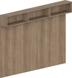 Čelo za postel 188x20x133cm - Dub Lindberg