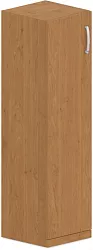 Policová skříň, dvířka 40x42x145cm - Dub Lindberg