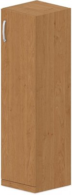 Policová skříň, dvířka 40x42x145cm - Buk bílý