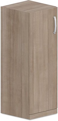 Policová skříň, dvířka 40x42x110cm - Buk bílý