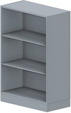 Skříň policová 80x40x117,5cm - Wenge