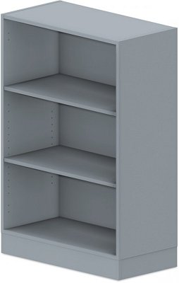 Skříň policová 80x40x117,5cm - Bílá