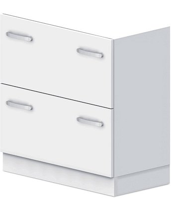 Skříň policová, registratury 80x42x82,5cm - Wenge