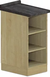 Spodní skříňka otevřená 20x60x90cm - Šedá