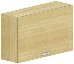 Horní skříňka s výklopnými dveřmi 100x32x60cm - Bílá