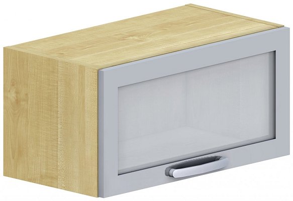 Horní skříňka s výklopnými dveřmi 60x32x30cm - Bílá