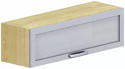 Horní skříňka s výklopnými dveřmi 100x32x30cm - Šedá