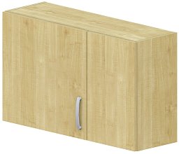 Horní skříňka rohová 100x32x60cm - Bílá