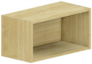 Horní skříňka otevřená 60x30x30cm - Bílá