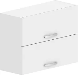 Horní skříňka s výklopnými dveřmi 100x32x60cm - Šedá