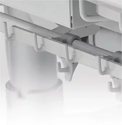 Držák na kanyly lakovaný, 5 háčků