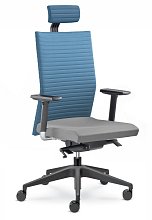 Kancelářská židle Element 435-SYS - modrá/šedá