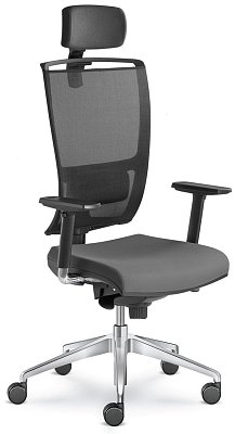 Kancelářšká židle Lyra Net 201-SYS-F80-N6 - Béžová