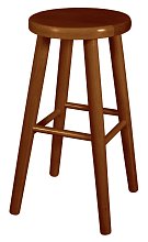 Dřevěný taburet (60 cm) - Dub