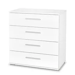 Komoda 77x40x82cm - Bílá