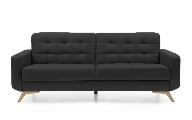 FIORD trojmístná pohovka 222x89x87 - Antracit