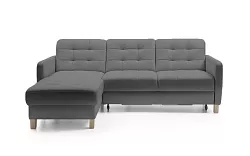 ELIO rohová sedací souprava, orientace levá strana 230x173x94 - Žlutá