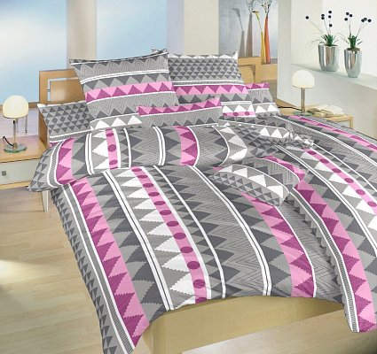 Krepové povlečení 140x200cm + 70x90cm - Kristian