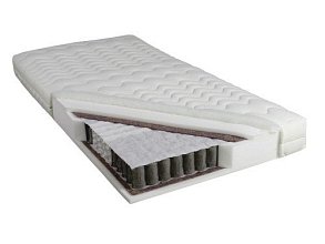 Matrace s jádrem vyrobeným z taštičkových pružin Samos - 100x200 - Alergic