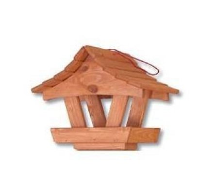 Ptačí krmítko TODO - z masivního smrkového dřeva 33x30x27cm - Týk