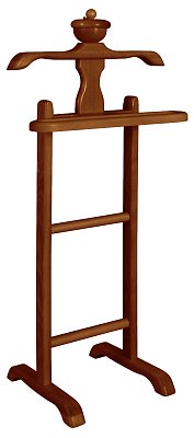 Němý sluha z bukového dřeva výška 116cm - Buk-dub