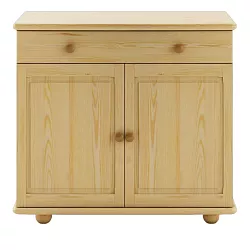 Kuchyňská linka z masivní borovice 92x47x86cm - Šedá