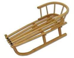 Sáňky dřevěné z masivního buku dl.90cm 