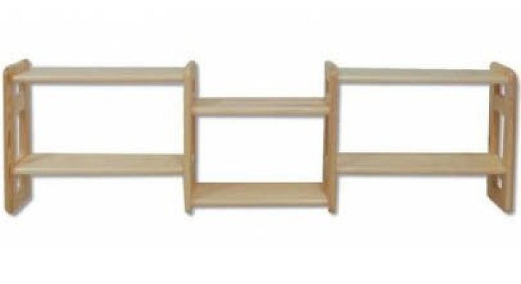 Police 110x19x44cm - Borovice